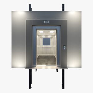 3D model elevator