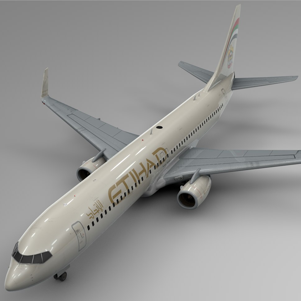 3D model etihad airways boeing 737800 TurboSquid 1469609