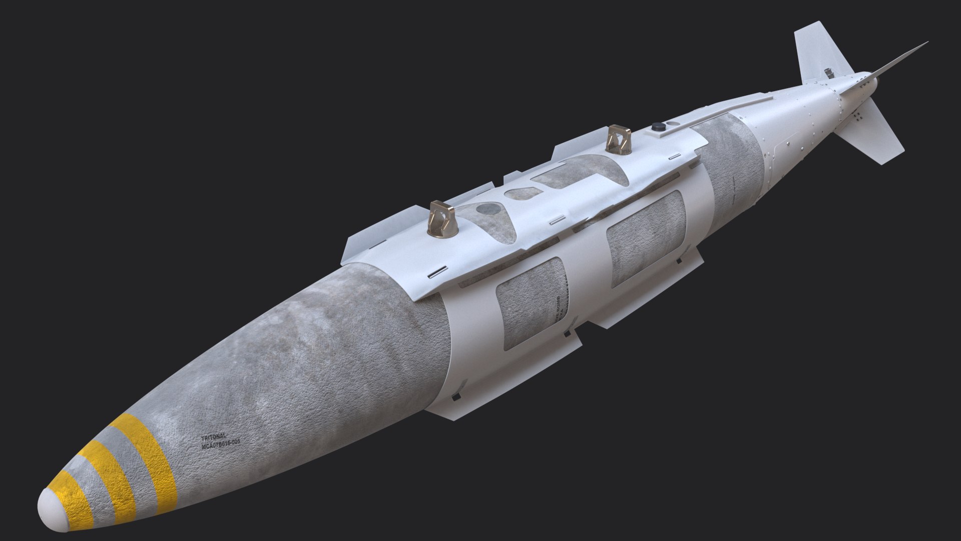 3D Gbu-31 V Jdam Bomb Model - TurboSquid 1469739