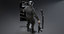 3D model uniform swat man