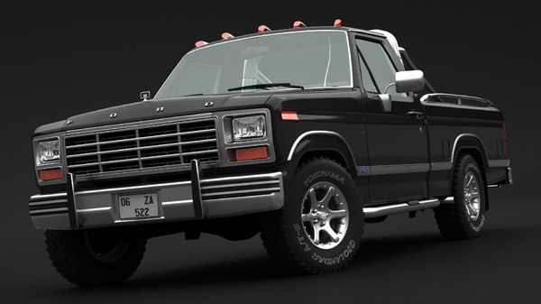 Modele 3d De Ford Ranger F100 1980 Turbosquid 1469744