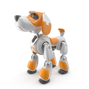 3D robot dog model