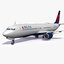 delta airlines airplane model