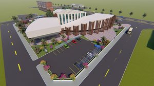 3D school revit model