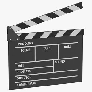 board production film 3D model