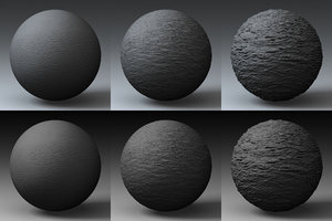 C4D Collection Displacement Landscape Shader