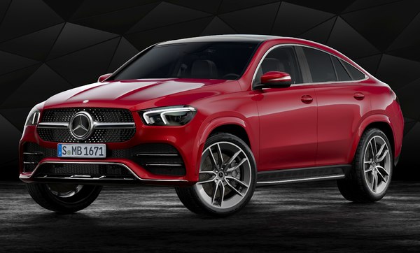 3D 2020 mercedes-benz gle coupe - TurboSquid 1470390