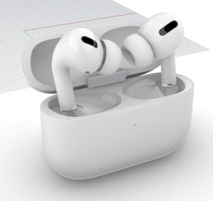 latest airpods pro 3D model