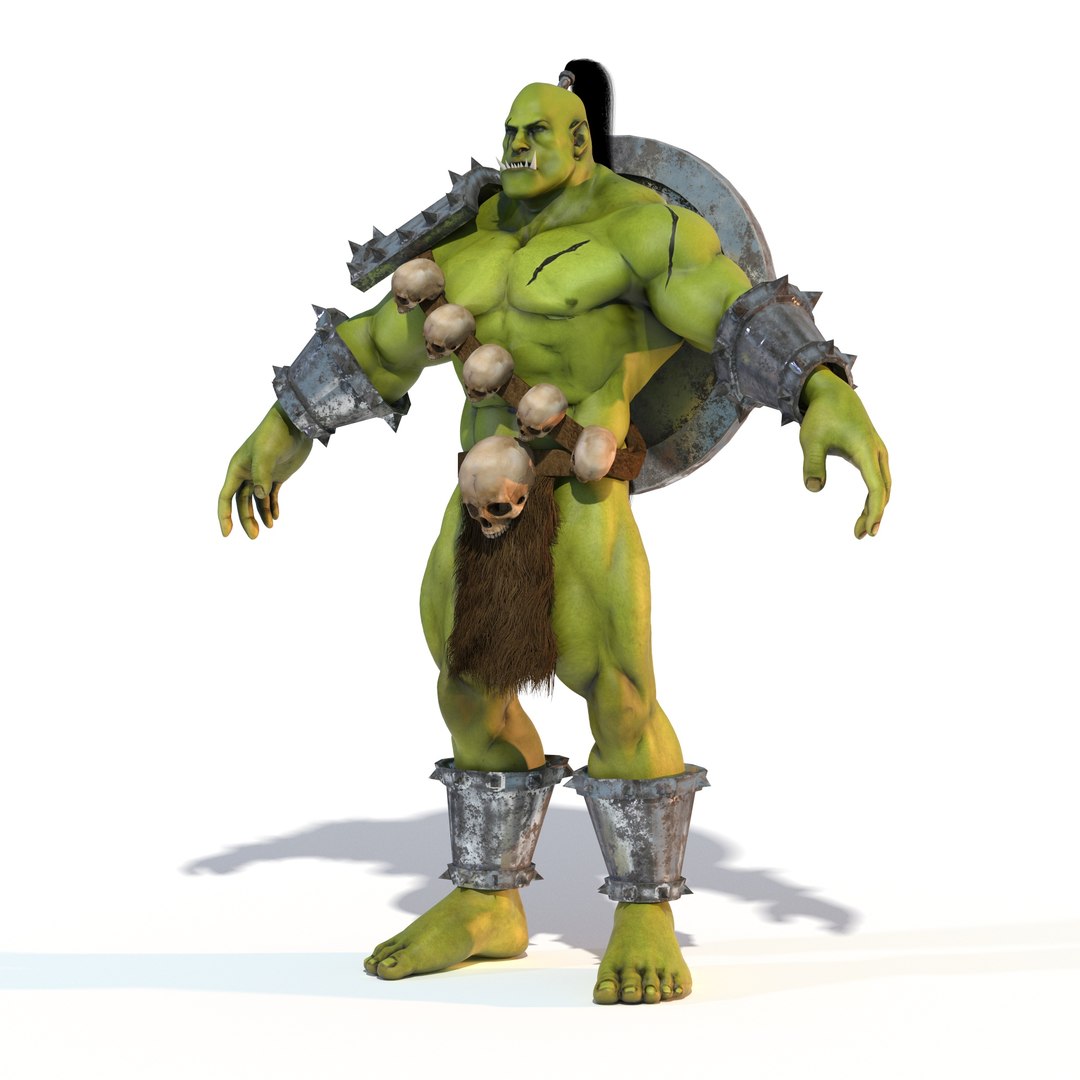 3D model orc troll fantasy TurboSquid 1348639