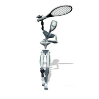Tennis player skills