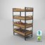 retail shelf 02 01 3D model