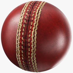 3D generic cricket ball