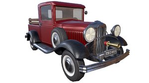 vintage vehicle 3D model