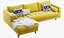 3D article sven sectional sofa