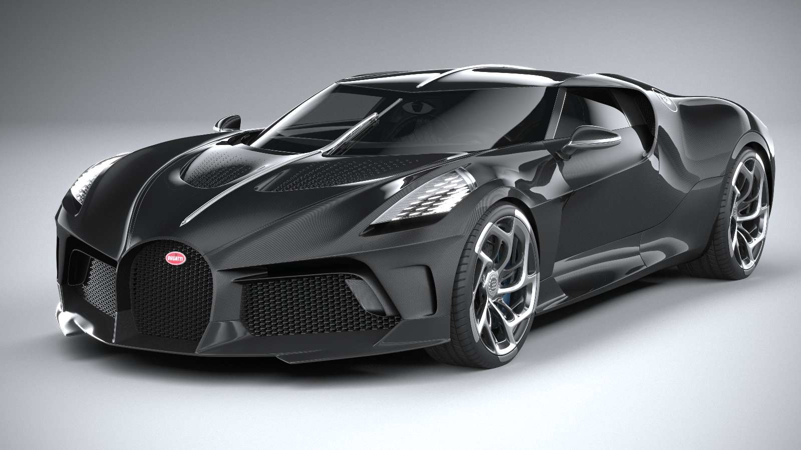 Modello 3d Bugatti La Voiture Noire 2019 Coronarender - Turbosquid 1470963