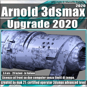 003 Arnold Upgrade in 3ds max 2020 Volume 3 Cd Front