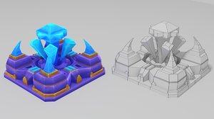3D nexus stylized model