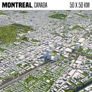 3d Montreal Models Turbosquid