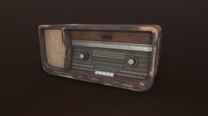 old analog radioreceiver model