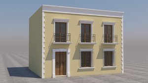 3D mexican house games model