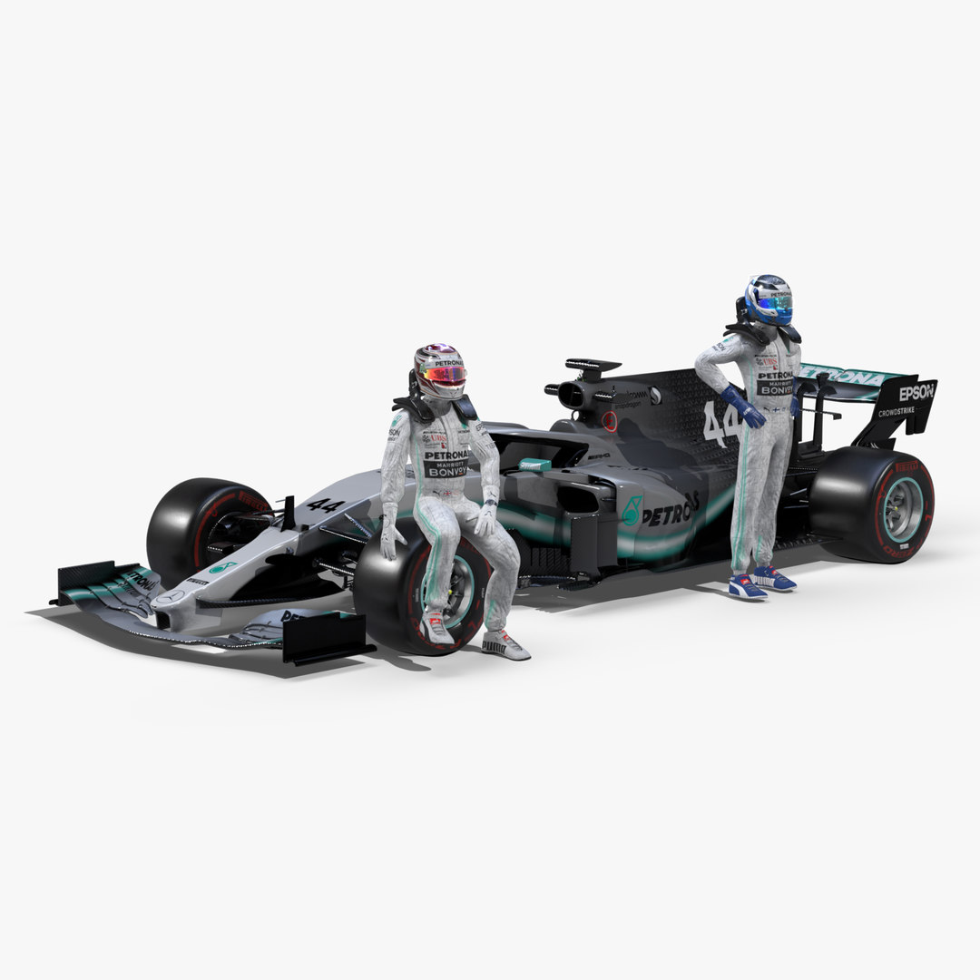 mercedes f1 model car