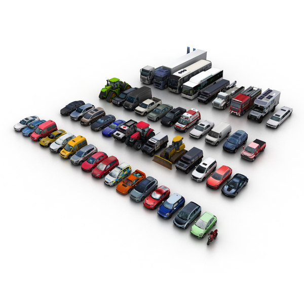3D generic city vehicles model