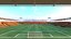 real soccer stadium 3D model