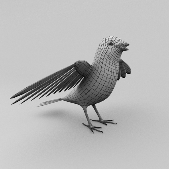 免费鸟3D模型 - TurboSquid 1471880
