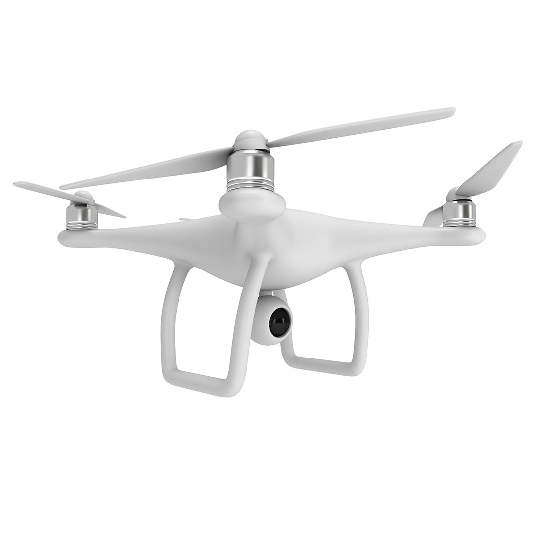 3D remote control air drone TurboSquid 1471870