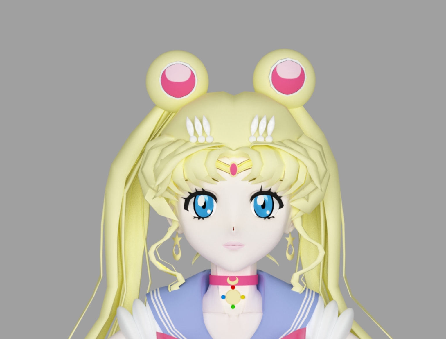 Sailor moon 3D model - TurboSquid 1471908