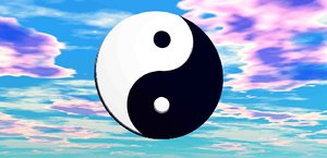 yin yang 3D model