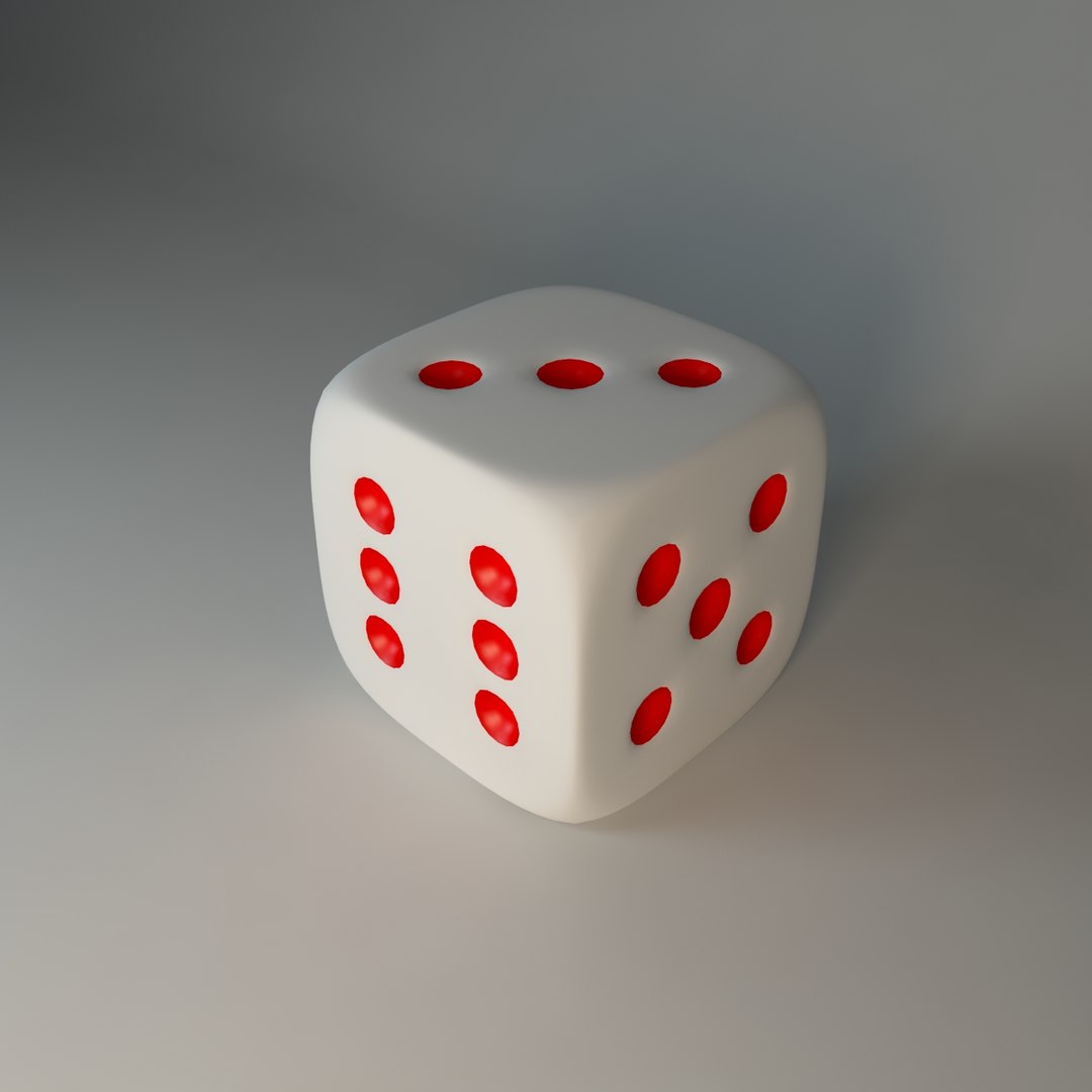 3D ludo dice TurboSquid 1472013