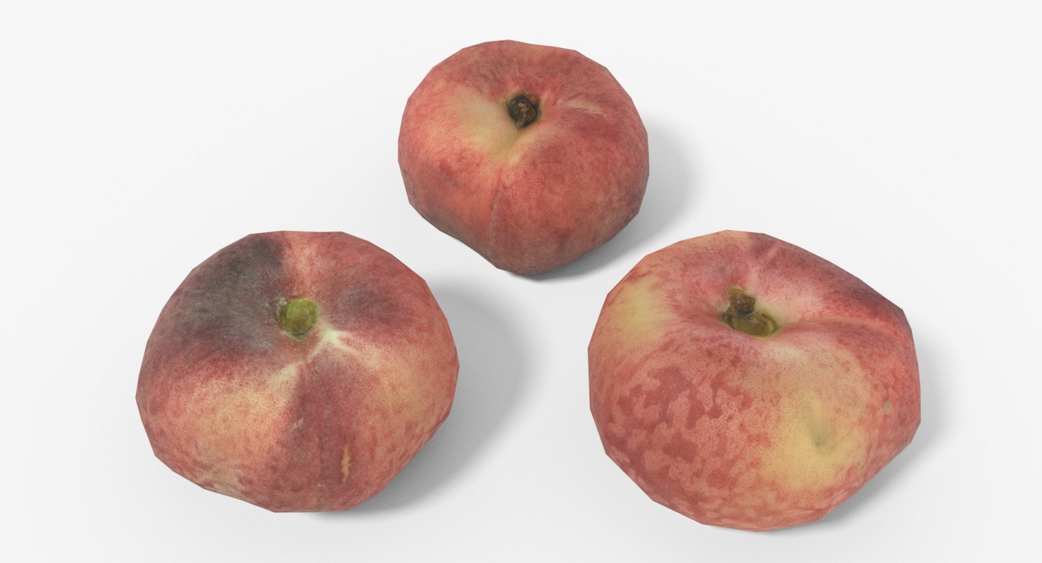Peach 01 model - TurboSquid 1472058