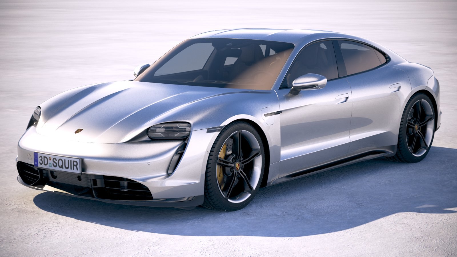 porsche taycan scale model
