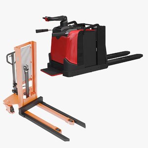 electric stacker 3D