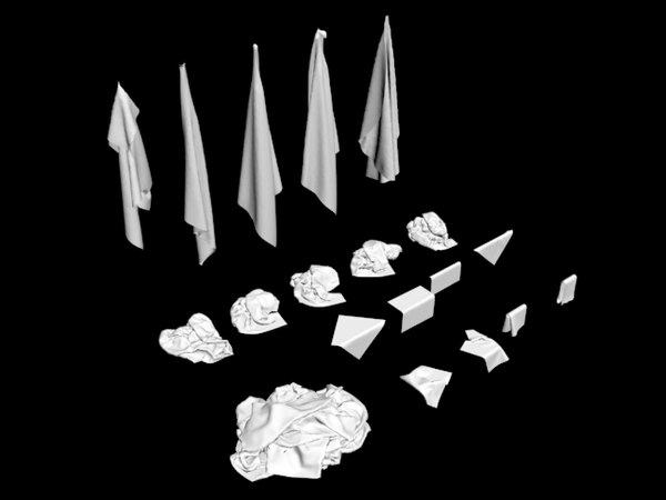 3D cloth trapo rag duster