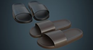 slipper 3a 3D model