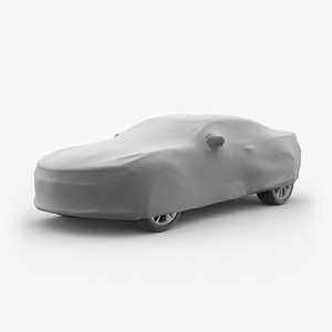 3D car cover camaro wheels