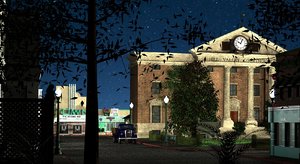3D hill valley 1955 future