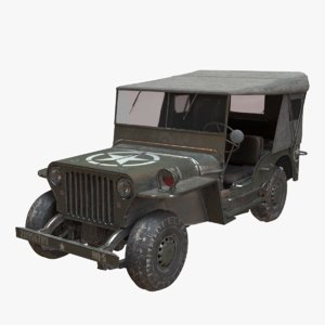 willys army truck model