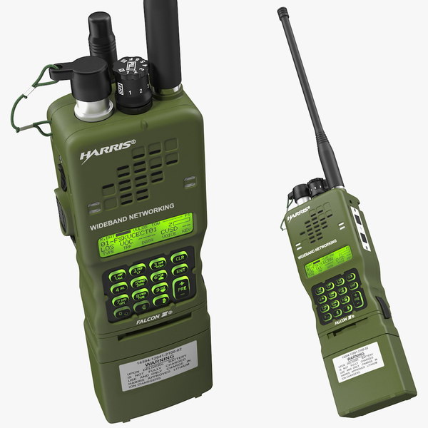 Modelo 3d L3Harris Falcon ANPRC-152A Radio De Mano De Red De Banda ...