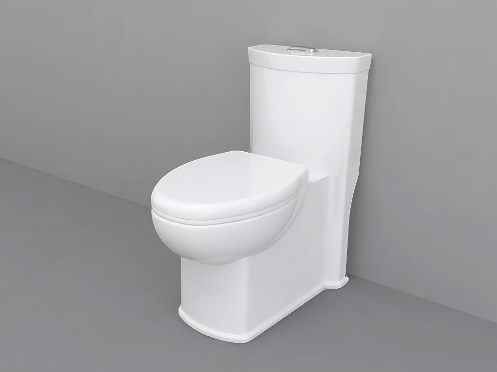 Toilet wc 3D model TurboSquid 1472679