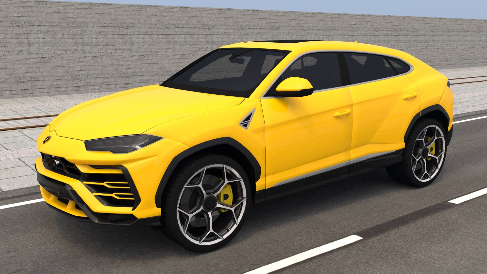 Lamborghini urus lambo 3D model - TurboSquid 1472898