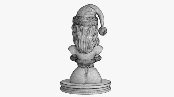 Printable Santa 3D Model - TurboSquid 1472944