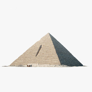 3D model pyramid menkaure