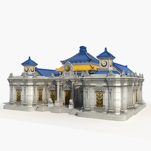 3D france building model