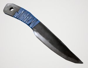 3D throwing knife