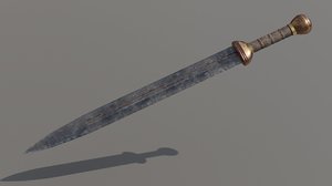 gladius sword 3D model