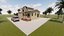3D model revit villa house