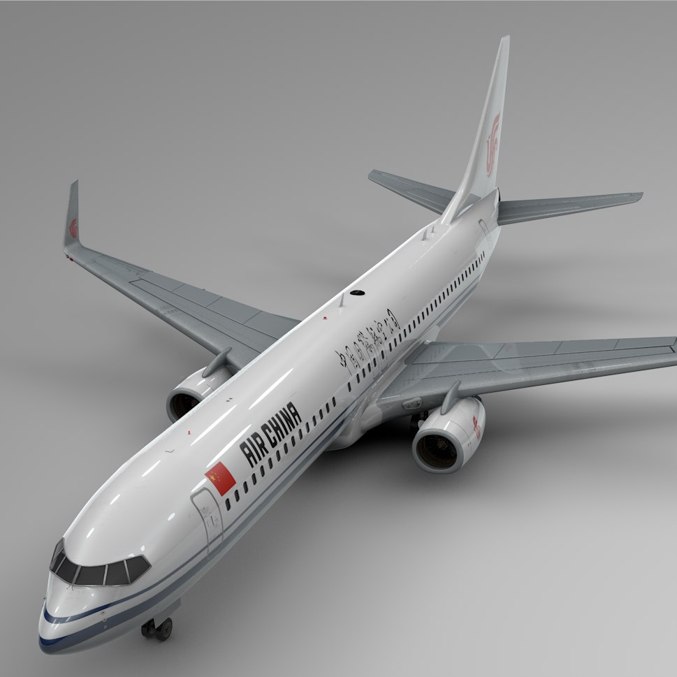 3D model air china boeing 737-800 - TurboSquid 1473327